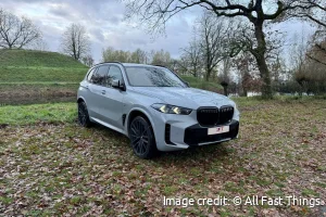 BMW X5 front view