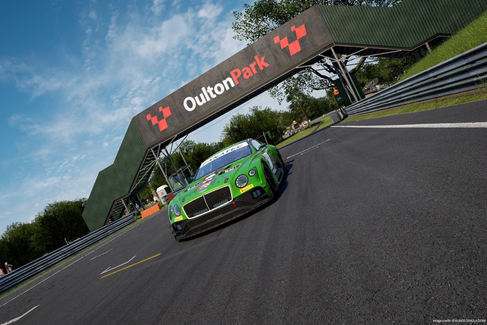 Bentley Continental GT3 at Oulton Park