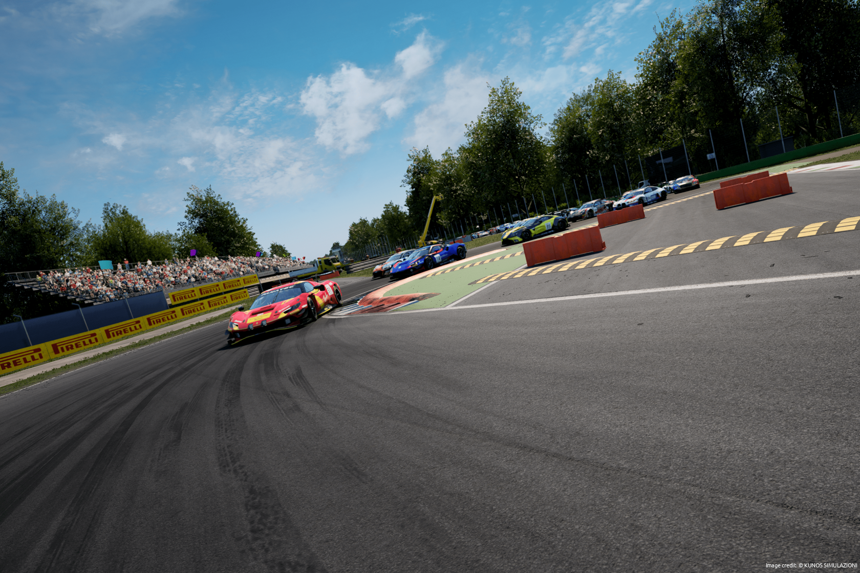 Monza turn 2 exit