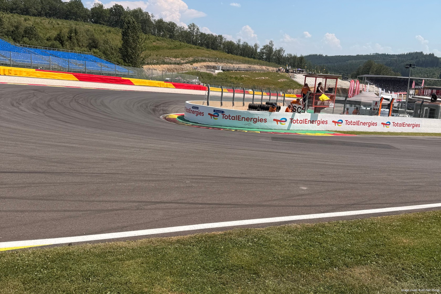 La Source corner at Spa
