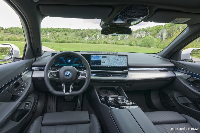 BMW i5 interior