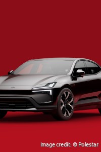 Polestar 4 from the front