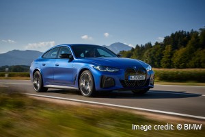 BMW i4 front
