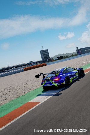 BMW M4 GT3 - curb VR46