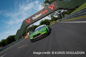 Bentley Continental GT3 at Oulton Park