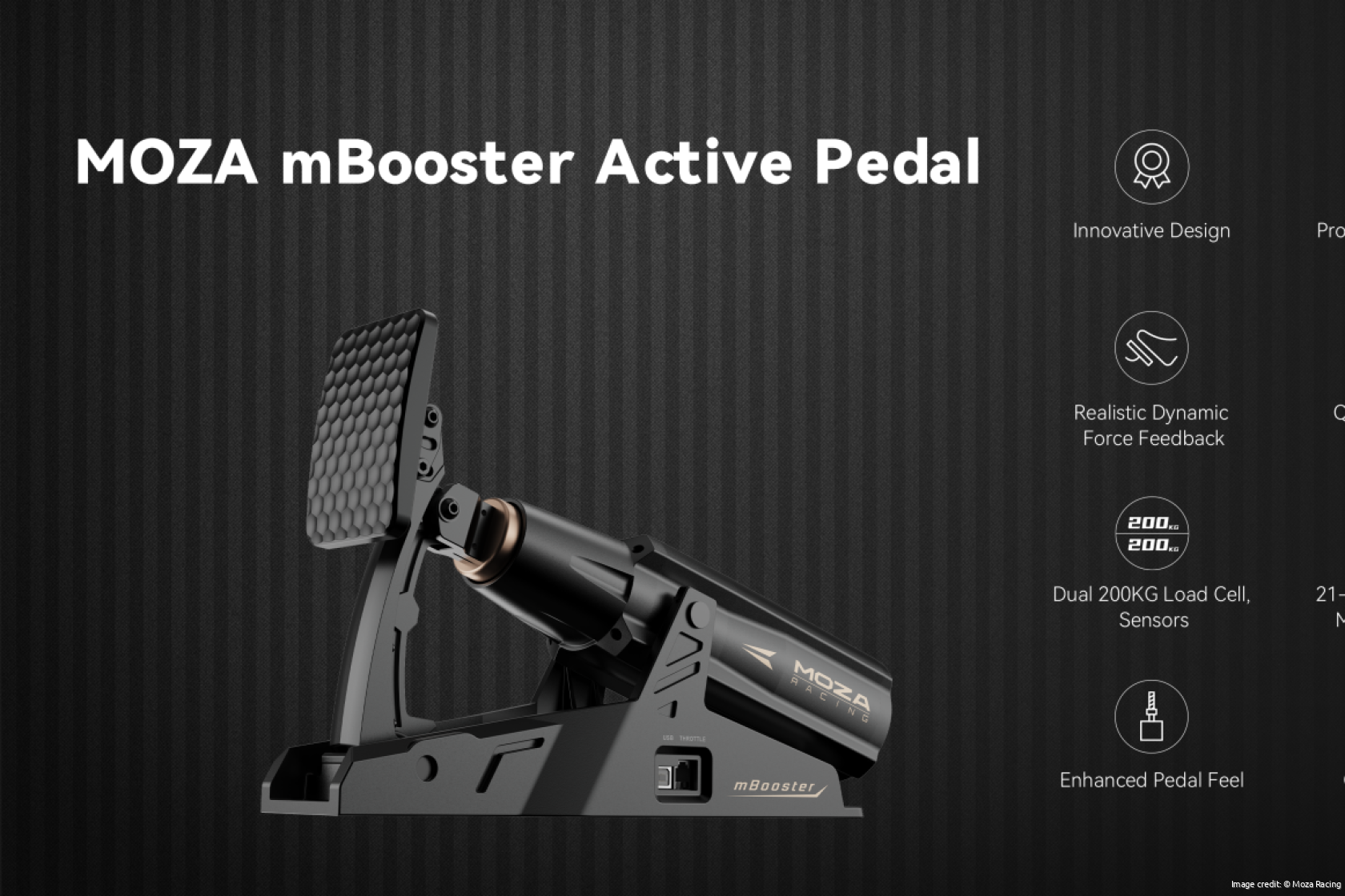 Moza mBooste Active Pedal