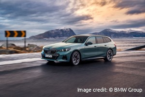 BMW i5 front