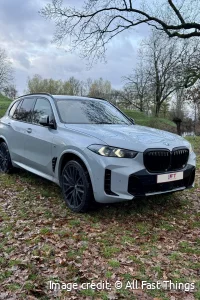 BMW X5 front view