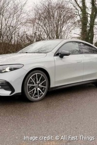 Mercedes CLA 250 EV front