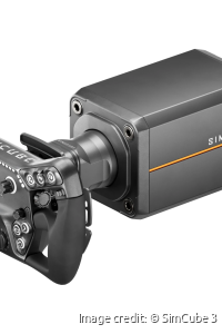 SimCube 3 Pro wheel and base