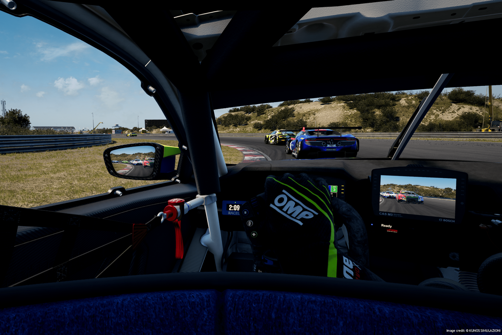 cockipit from at Zandvoort